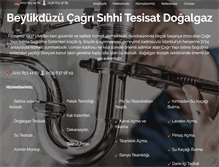 Tablet Screenshot of beylikduzutesisat.com